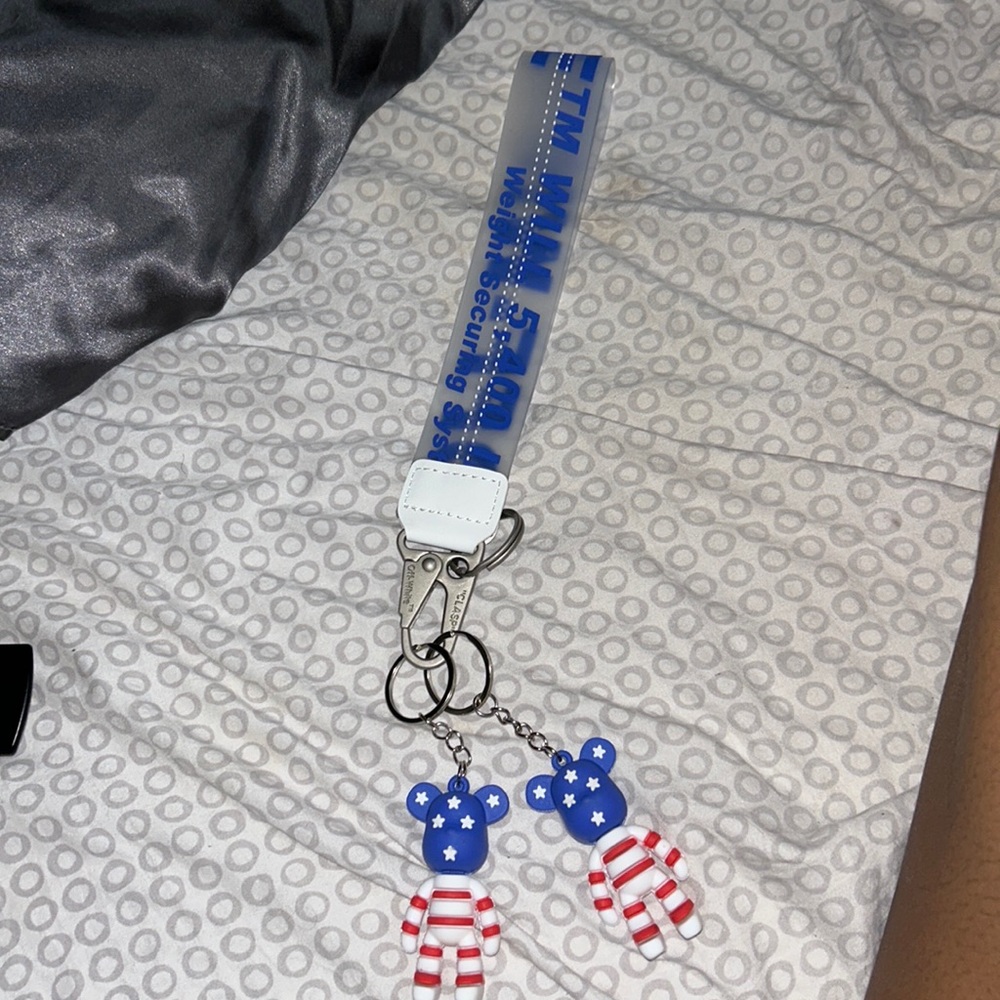off white lanyard